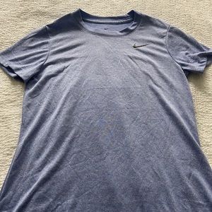 Nike dri-fit shirt - blue - small
